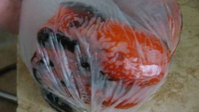 икра баклажанная с красным перцем