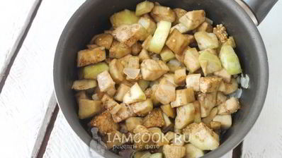 икра баклажанная жареная