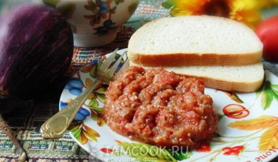 Рецепт икры из баклажанов и перца по-донецки