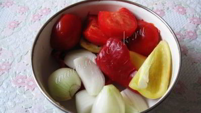 икра из баклажанов и перца по-донецки