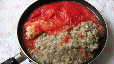 икра из баклажанов и перца по-донецки