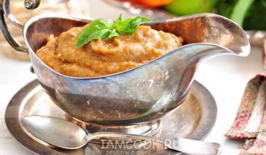 Рецепт икры из баклажанов классическая