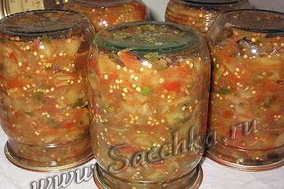 Икра из баклажанов