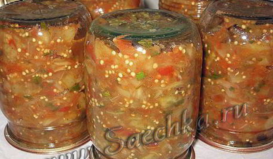 Рецепт икры из баклажанов