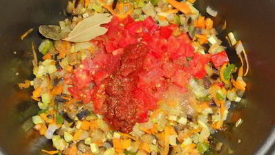 икра из кабачков и баклажанов в мультиварке