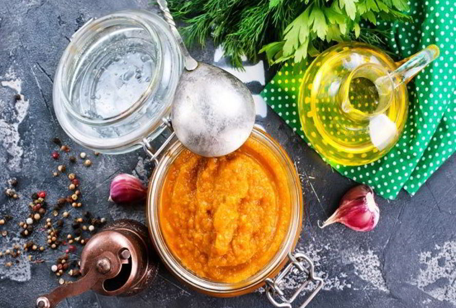 Икра из кабачков, измельченных в мясорубке