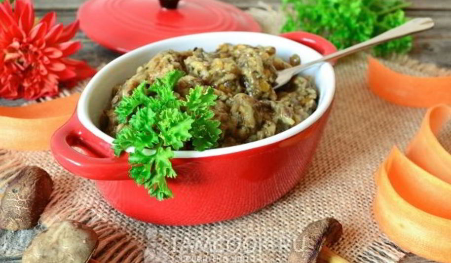 Рецепт икры из моховиков