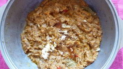 икра из соленых грибов