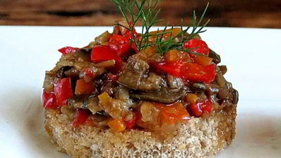 икра из запеченных баклажанов