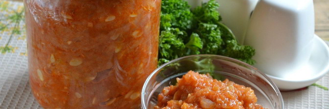 Икра кабачковая