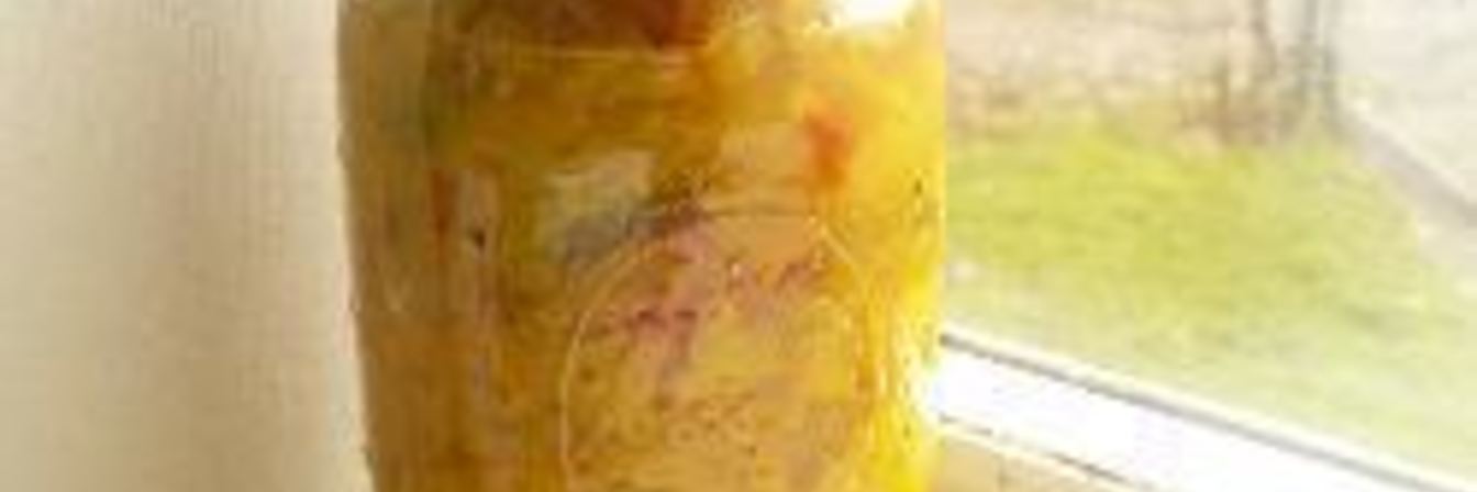 Икра-релиш из кабачков, лука и сладкого перца