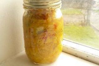 Икра-релиш из кабачков, лука и сладкого перца