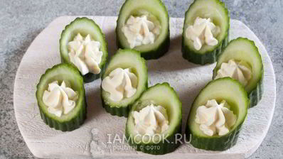 икра с огурцами