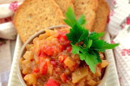 Икра заморская — баклажанная