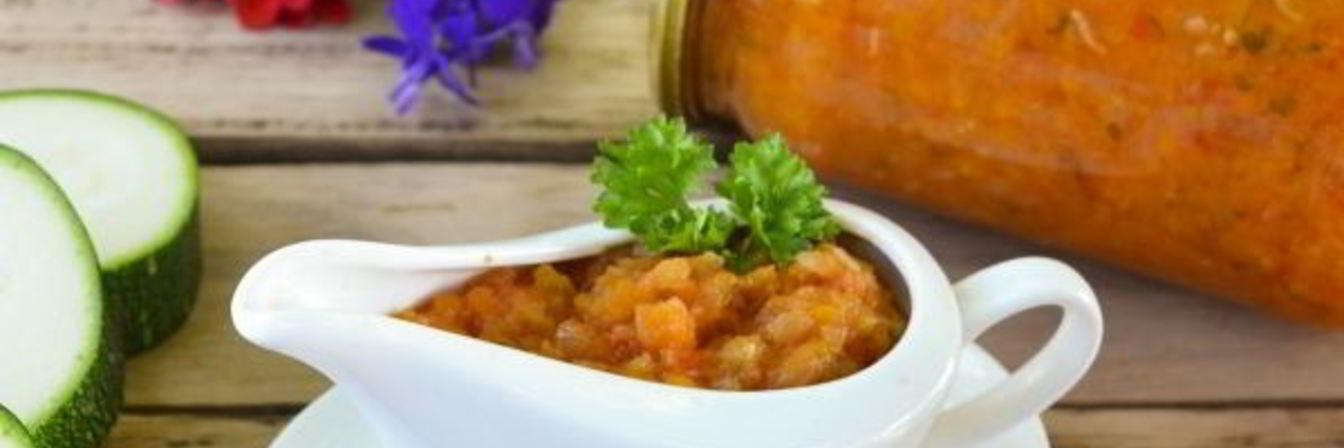 Кабачковая икра без обжарки