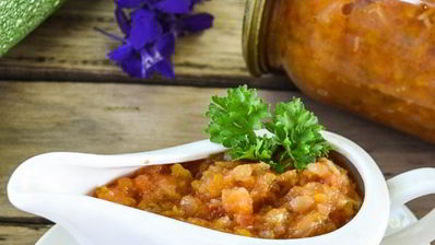 кабачковая икра без обжарки