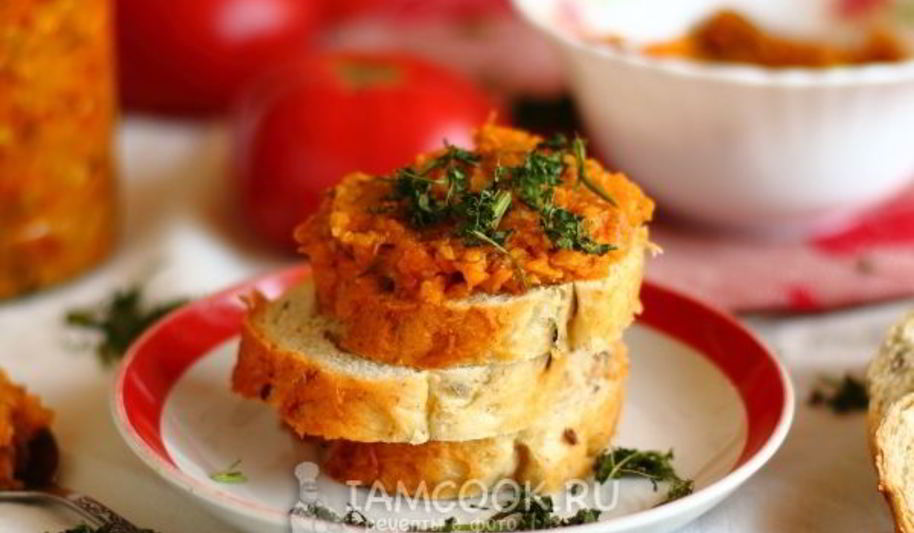 Рецепт кабачковой икры без томатной пасты