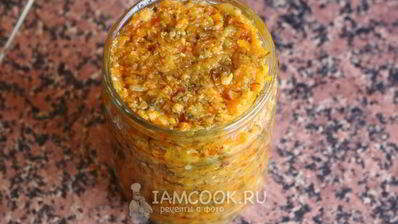 кабачковая икра без томатной пасты