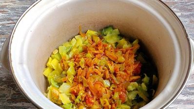 кабачковая икра из замороженных овощей