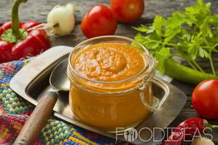 Кабачковая икра Пальчики оближешь с помидорами