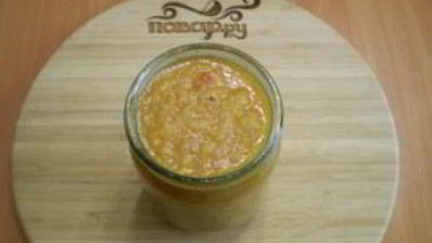 кабачковая икра с майонезом и луком