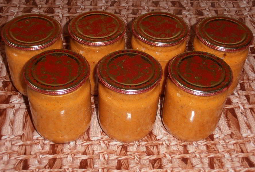 Кабачковая икра с морковью на зиму