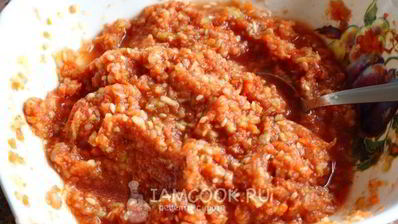 кабачковая икра с морковью