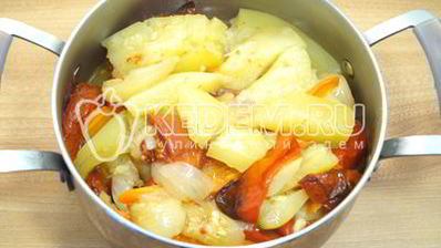 кабачковая икра в духовке