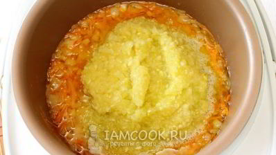 кабачковая икра в мультиварке