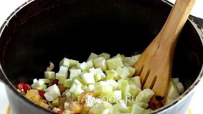 кабачково-баклажанная икра по-восточному