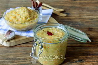 Острая кабачковая икра