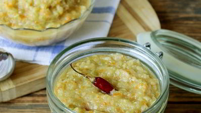 острая кабачковая икра