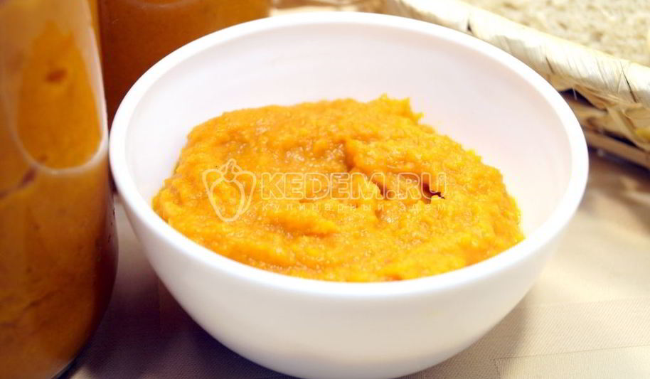 Рецепт овощной икры с ранетками