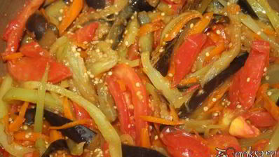 овощная икра в мультиварке