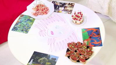 четыре вида канапе