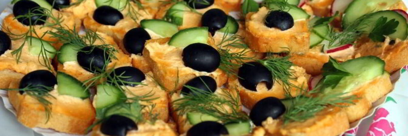 Канапе Морская фантазия