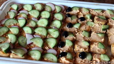 канапе морская фантазия