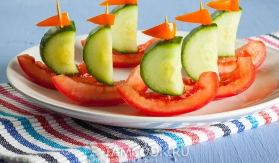 Рецепт канапе на детский день рождения