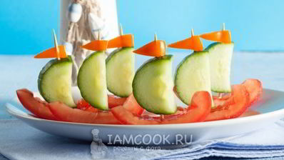 канапе на детский день рождения