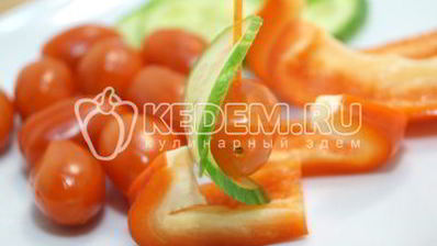 канапе на праздничный стол кораблики