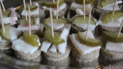 канапе под водочку