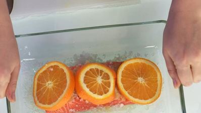 канапе с форелью