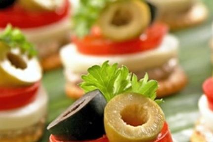 Канапе с паштетом