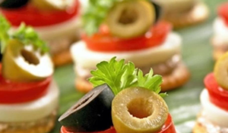 Рецепт канапе с паштетом