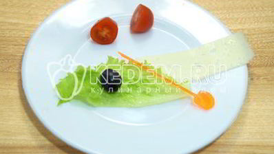 канапе с помидорами черри