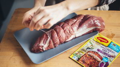 канапе с ростбифом