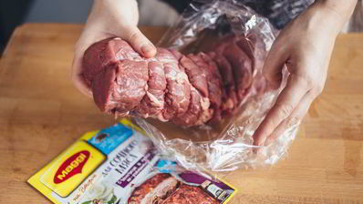 канапе с ростбифом