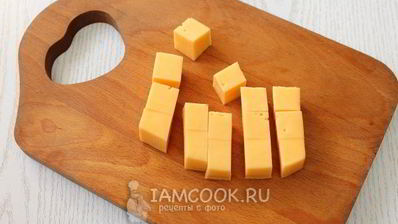 канапе с сыром и виноградом