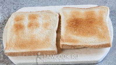 канапе с ветчиной и сыром