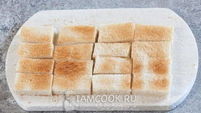 канапе с ветчиной и сыром